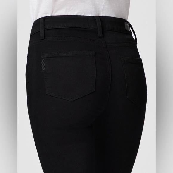 PAIGE Hoxton Ultra Skinny - Black Shadow - Picture 4 of 9